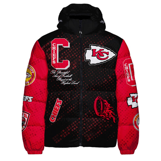 Kansas City Chiefs CozyCloud Down Jacket AZBTDWJ000093