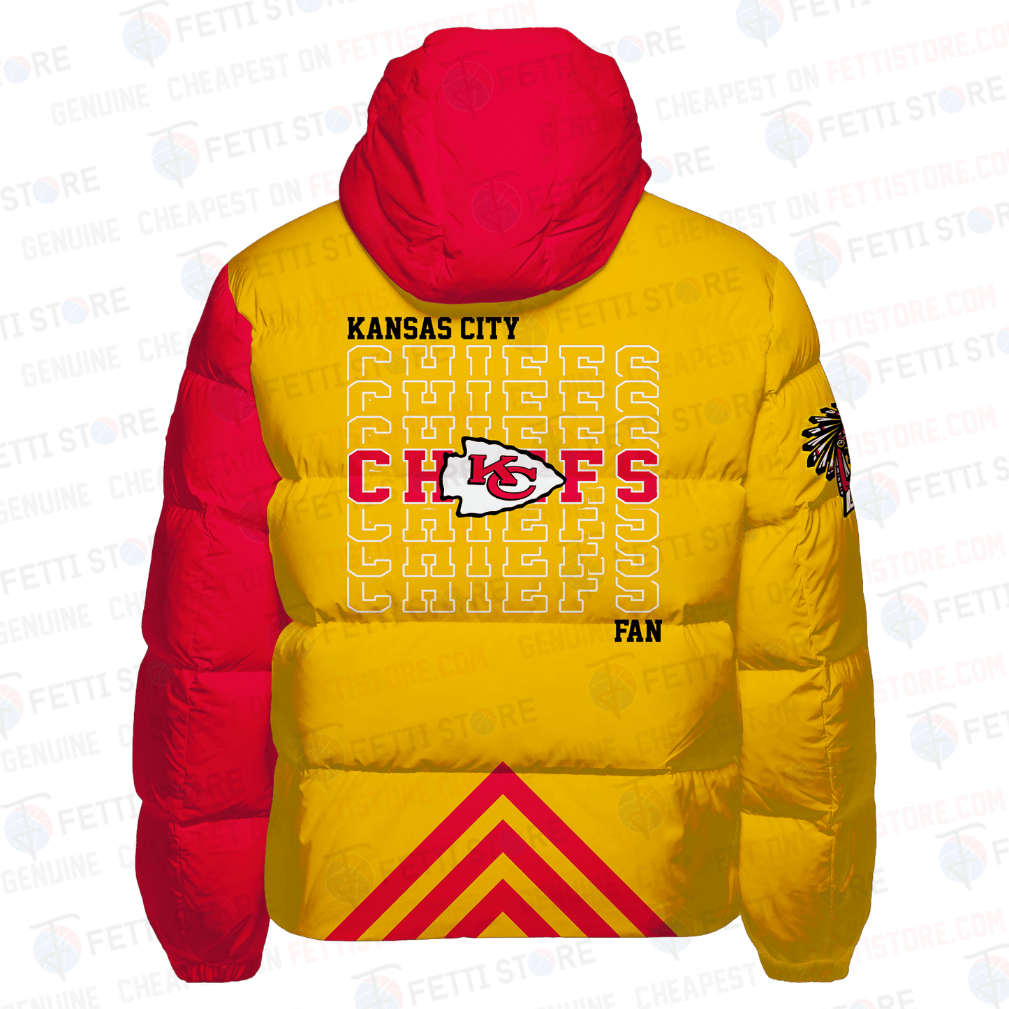 Kansas City Chiefs CozyCloud Down Jacket AZBTDWJ000356