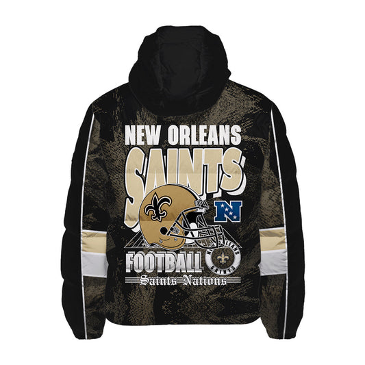 New Orleans Saints CozyCloud Down Jacket AZBTDWJ000239