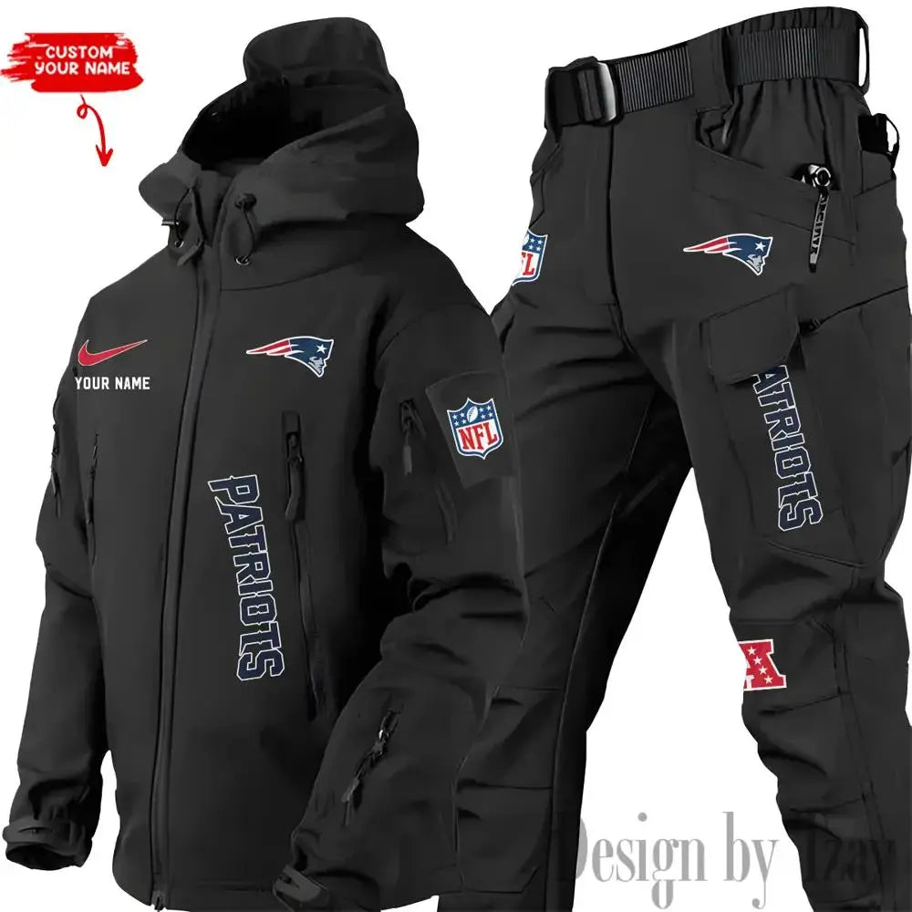 New England Patriots Outdoor Jacket and Pants 000055
