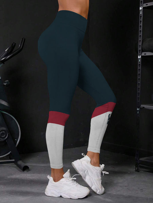 Houston Texans High Waist Push Up Printed Leggings