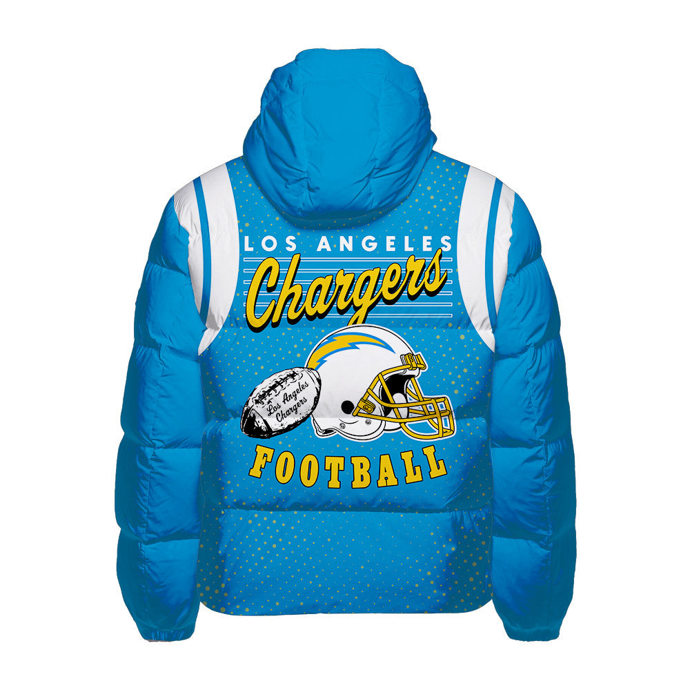 Los Angeles Chargers CozyCloud Down Jacket AZBTDWJ000395