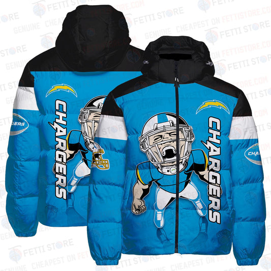 Los Angeles Chargers CozyCloud Down Jacket AZBTDWJ000025