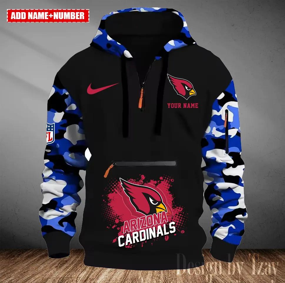 Arizona Cardinals Camouflage Hooded Sweatshirt HA34