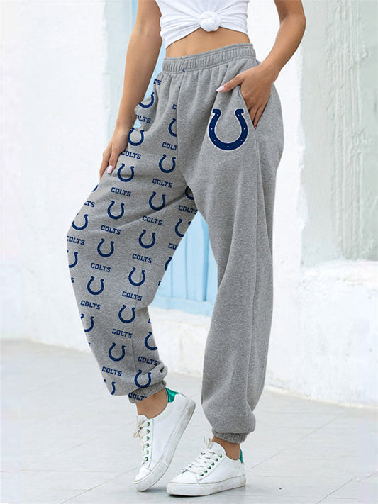 Indianapolis Colts 3D Printed Pocket Sweatpants AZBTBSP000005