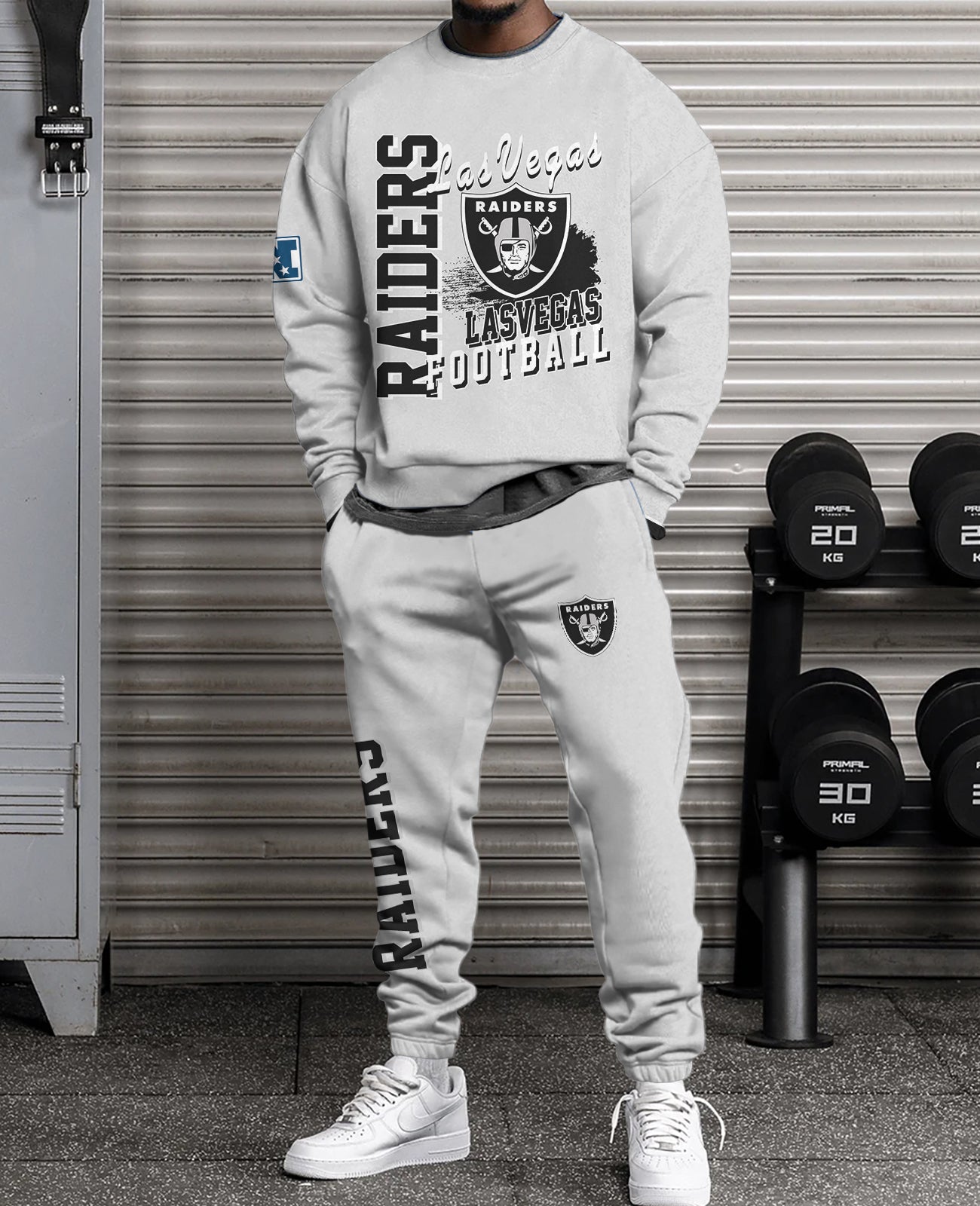 Las Vegas Raiders Combo 3D Sweatsuit and Sweatpants Unisex CBSP89