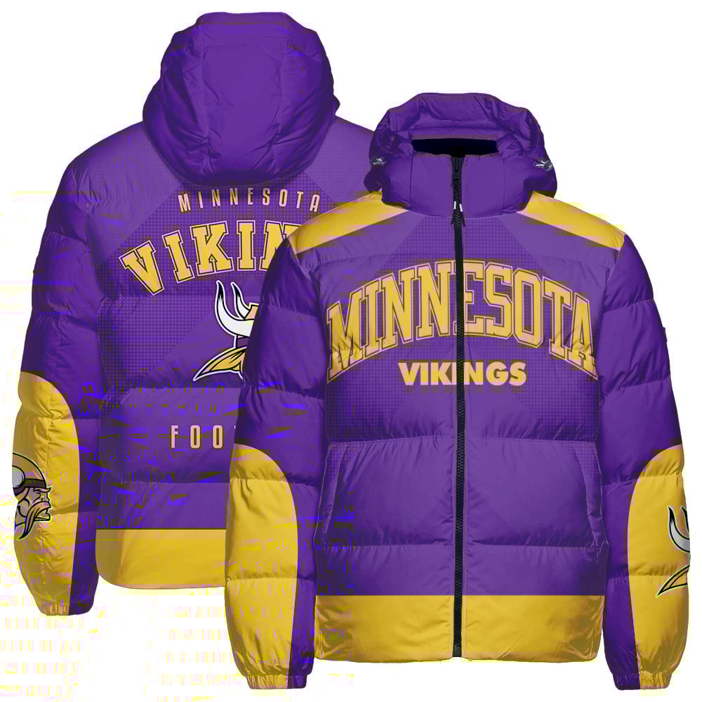 Minnesota Vikings CozyCloud Down Jacket AZBTDWJ000420
