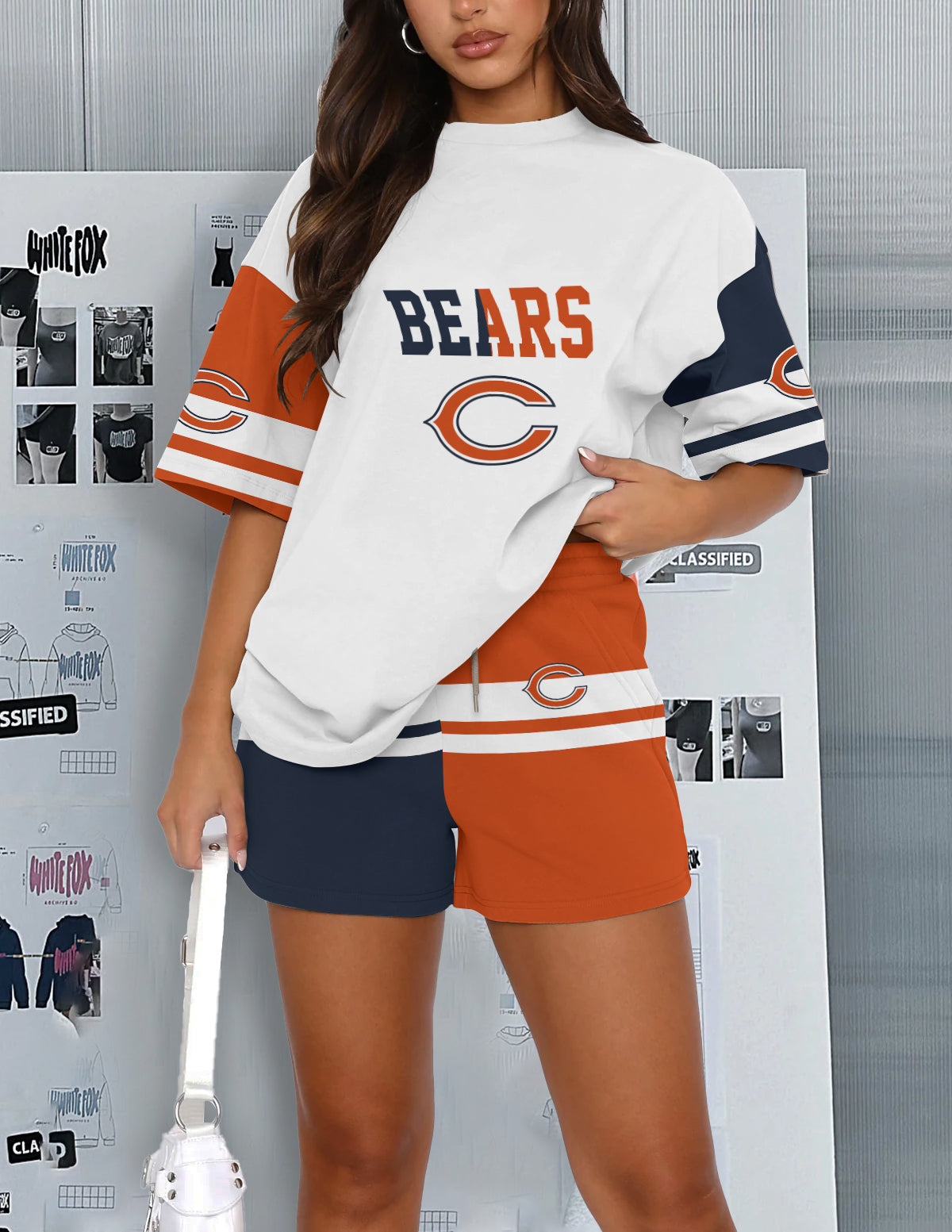 Chicago Bears Limited Edition Top And Shorts Two-Piece Suits