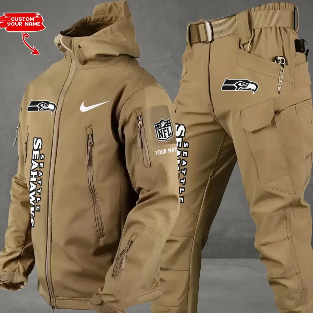 Seattle Seahawks Outdoor Jacket and Pants 000124