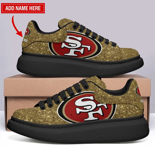 San Francisco 49ers Personalized MQ Sneakers BG71