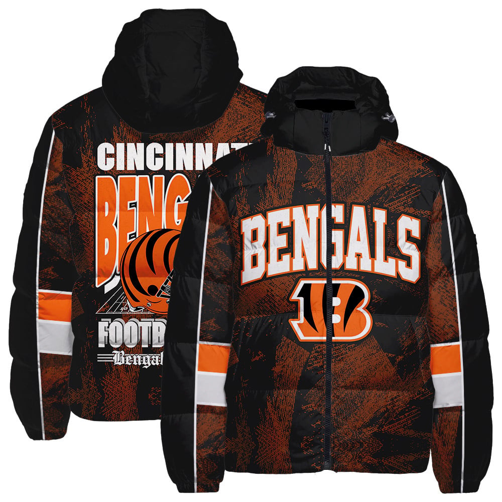 Cincinnati Bengals CozyCloud Down Jacket AZBTDWJ000135