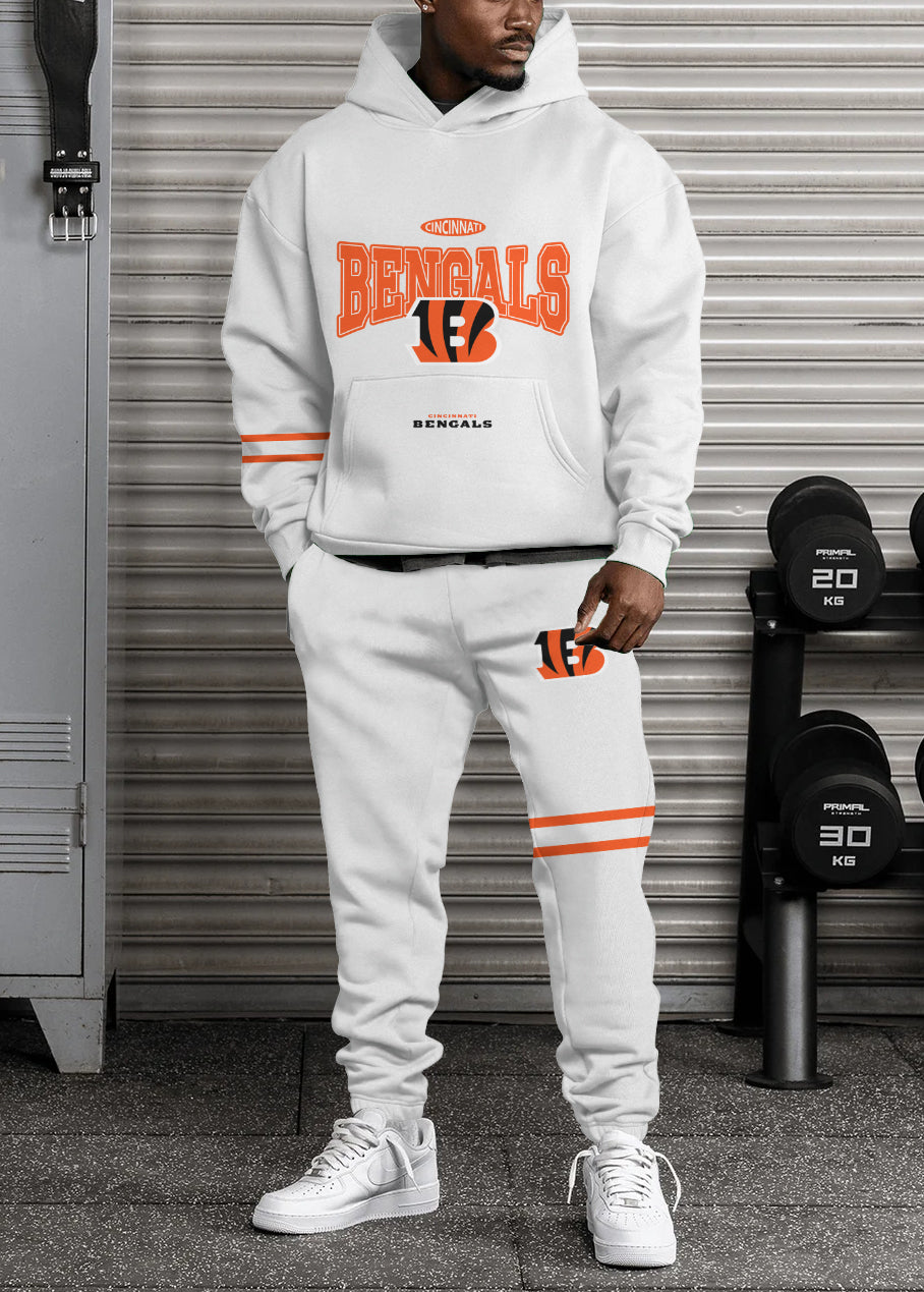 Cincinnati Bengals Combo Pullover Hoodie And Sweatpants AZBTPHSP000412