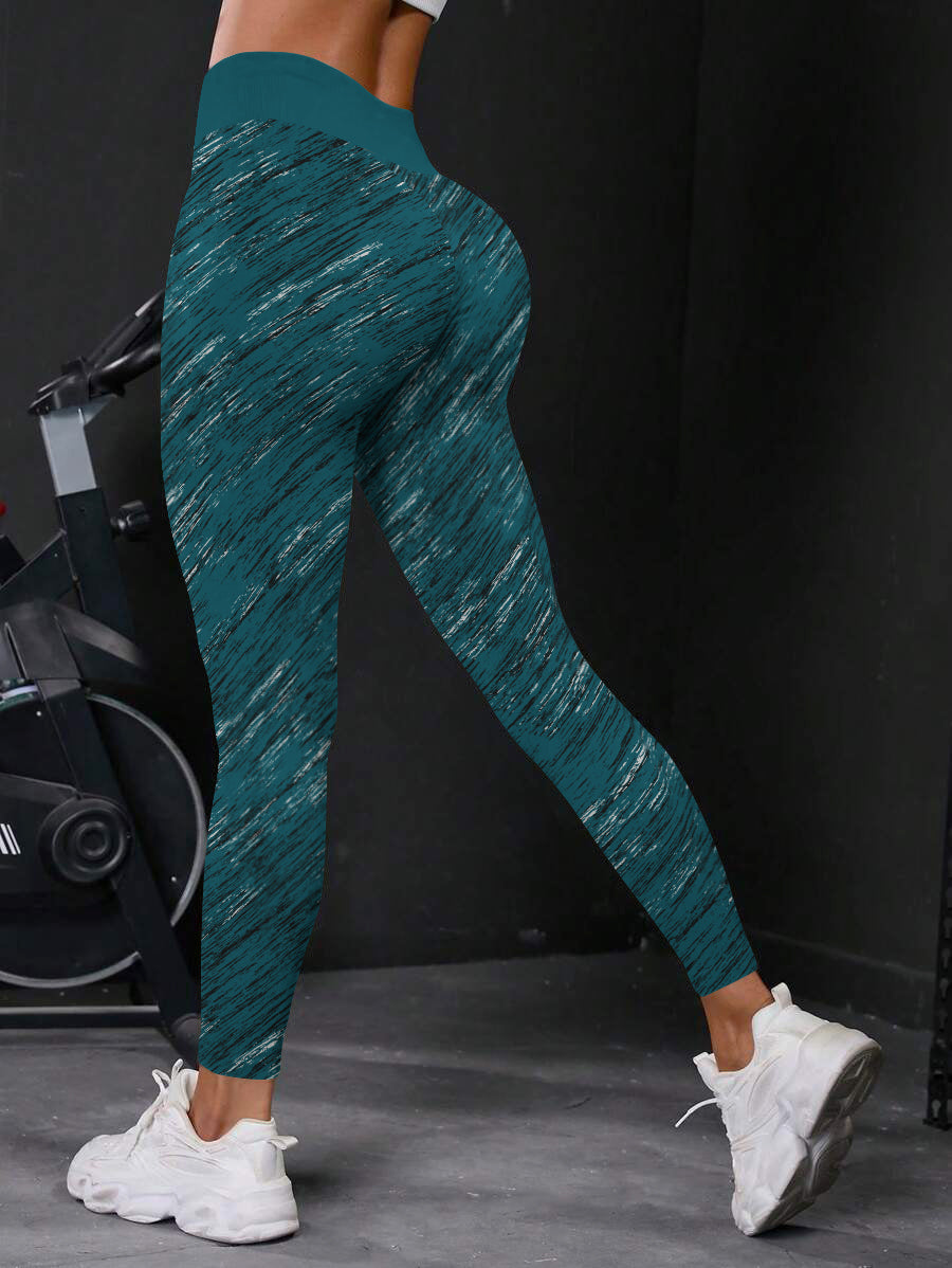 Jacksonville Jaguars High Waist Push Up Printed Leggings (1)