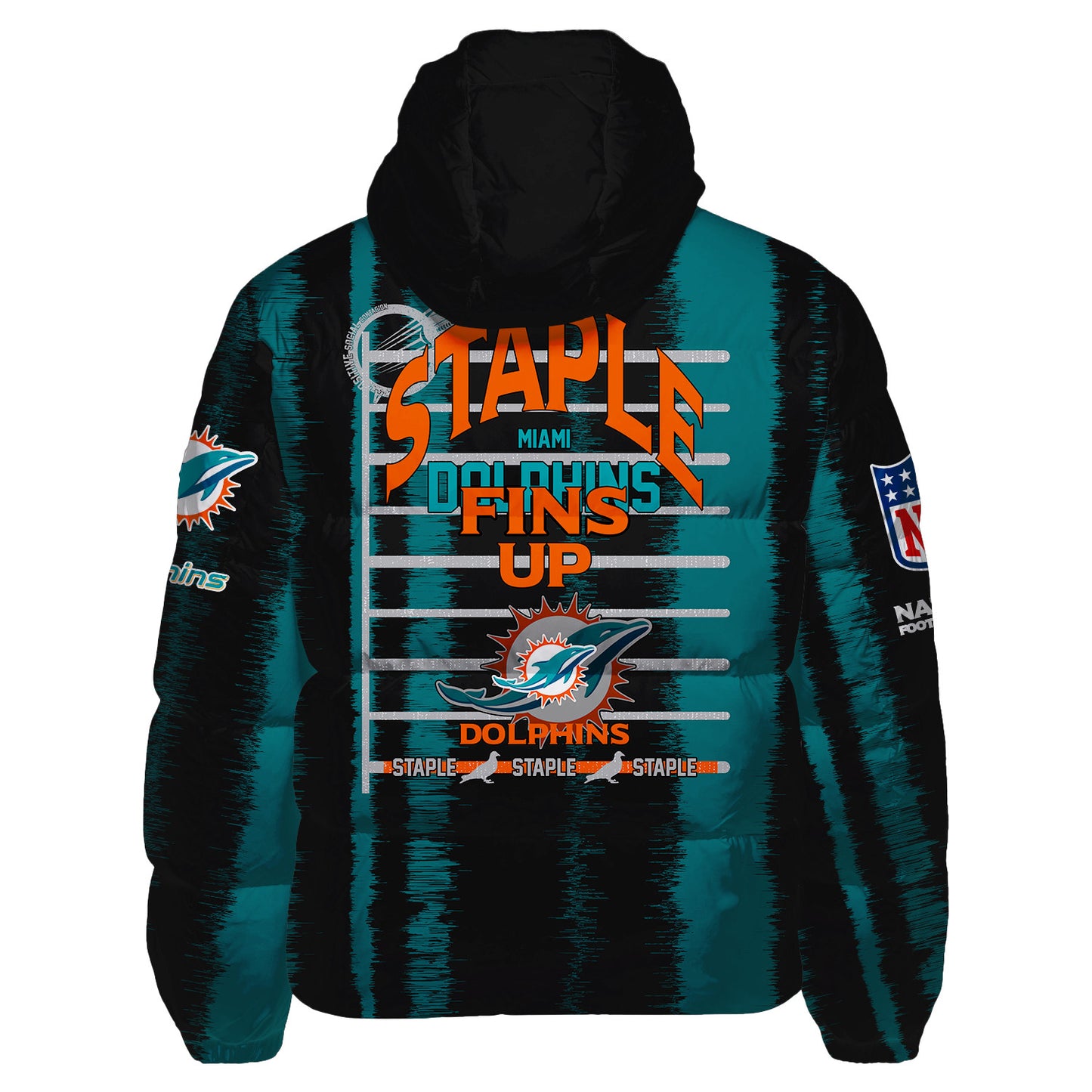 Miami Dolphins CozyCloud Down Jacket AZBTDWJ000191