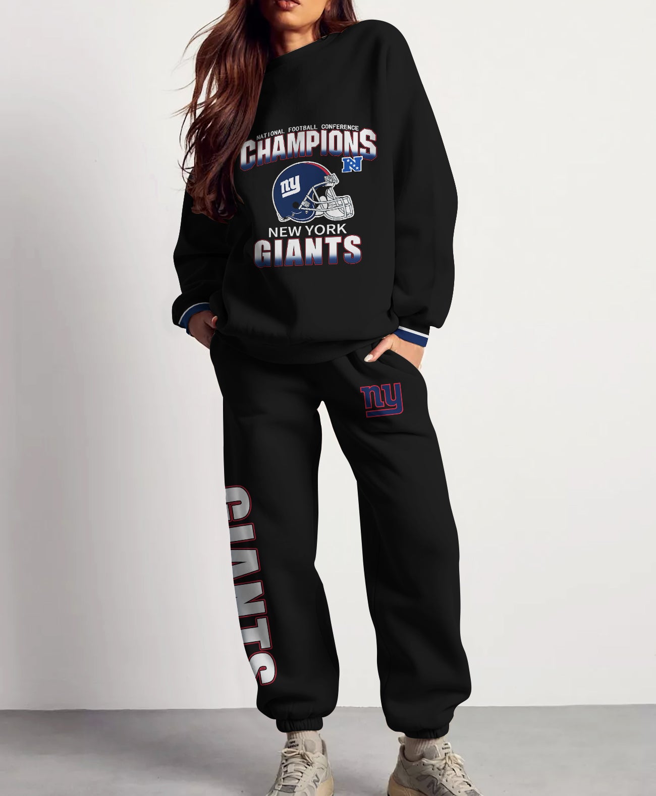 New York Giants Combo 3D Sweatsuit and Sweatpants Unisex CBSP156