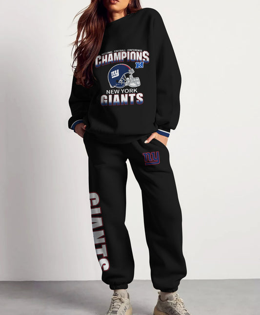 New York Giants Combo 3D Sweatsuit and Sweatpants Unisex CBSP156