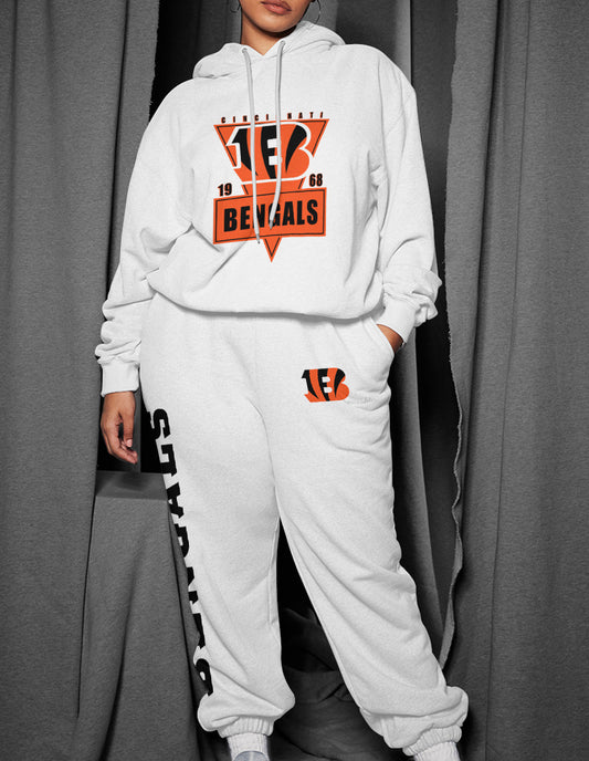 Cincinnati Bengals Combo Pullover Hoodie And Sweatpants AZBTPHSP000394