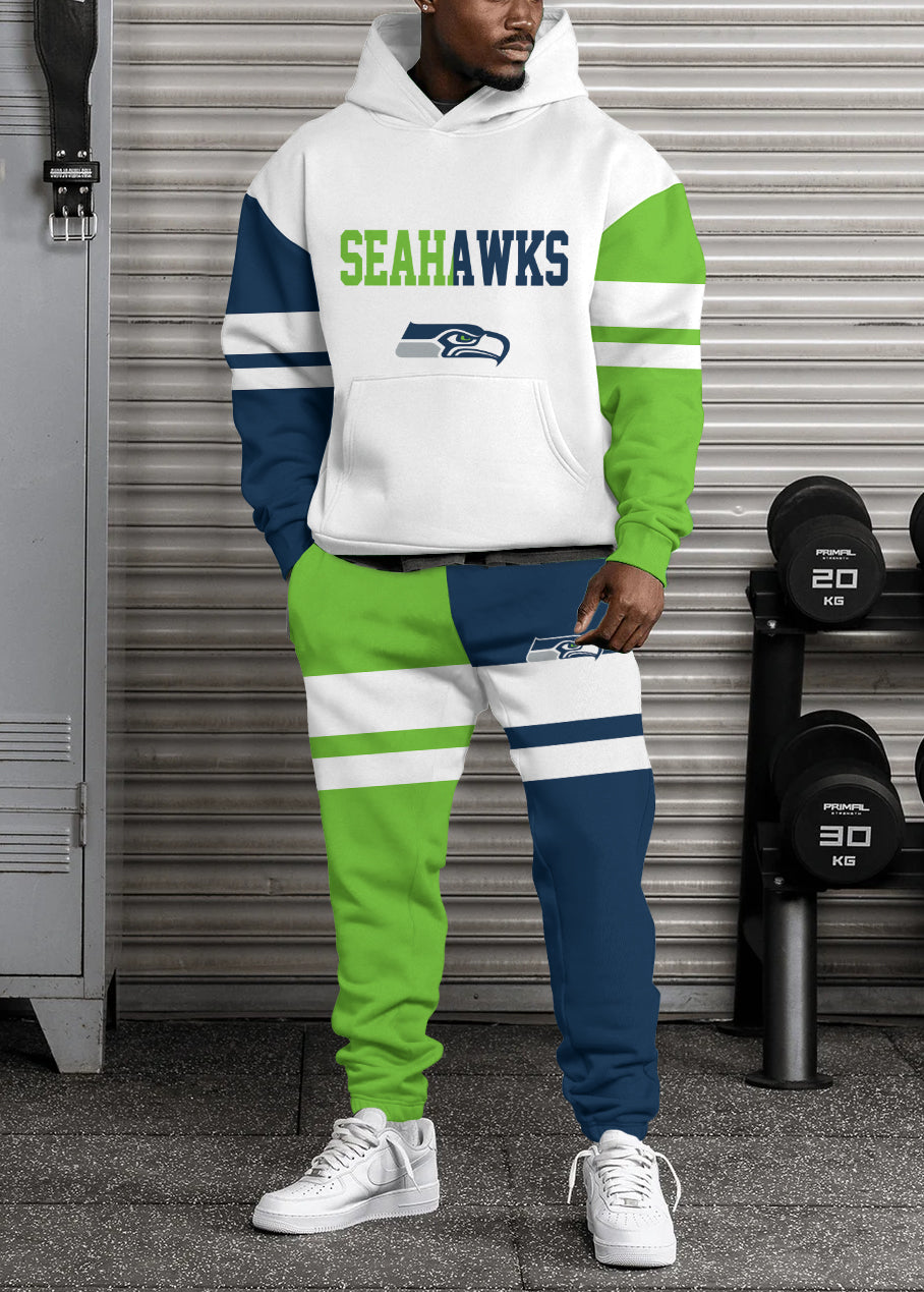 Seattle Seahawks Combo Pullover Hoodie And Sweatpants AZBTPHSP000276