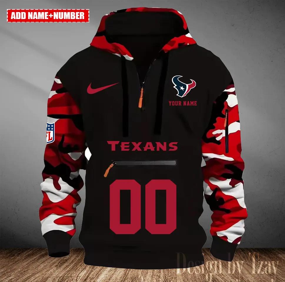 Houston Texans Camouflage Hooded Sweatshirt HA13