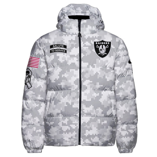 Las Vegas Raiders CozyCloud Down Jacket AZBTDWJ000228