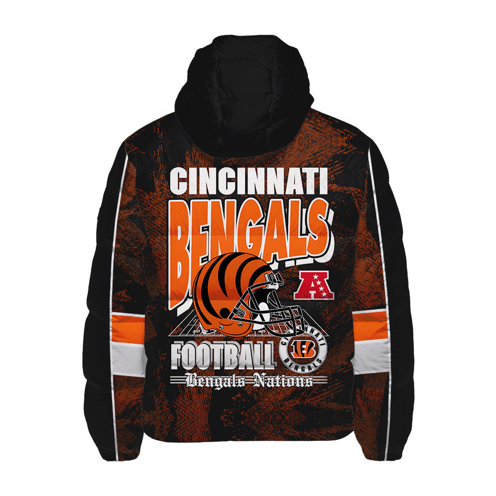 Cincinnati Bengals CozyCloud Down Jacket AZBTDWJ000135