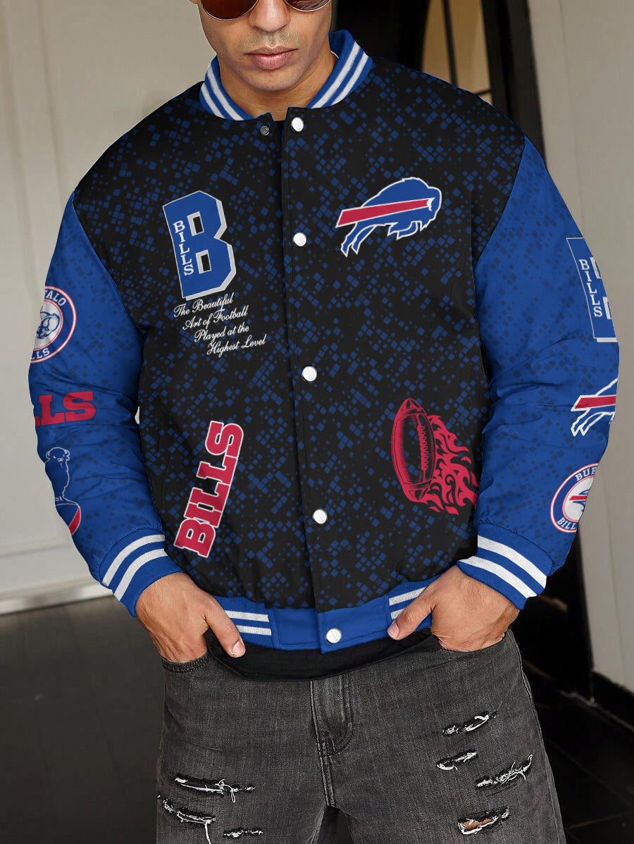 Buffalo Bills National Football League Varsity Jacket AZBTVJK000411