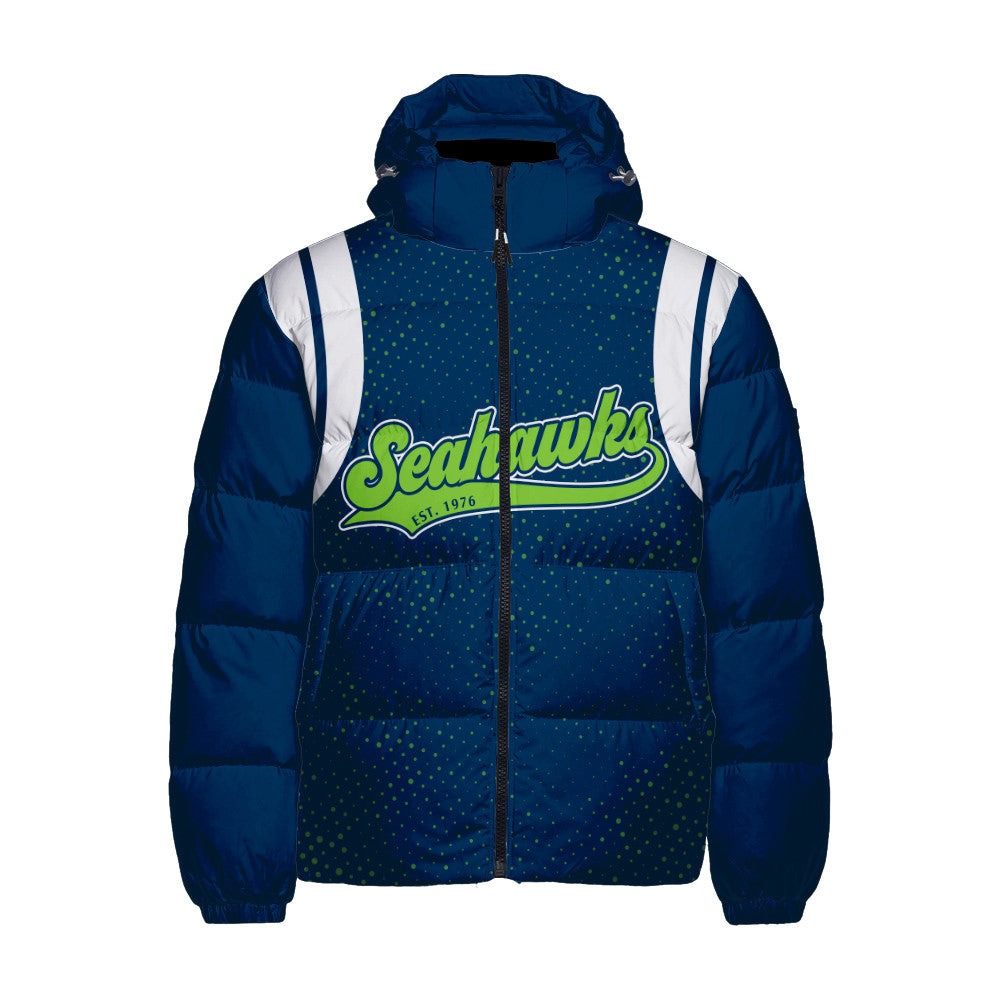 Seattle Seahawks CozyCloud Down Jacket AZBTDWJ000278