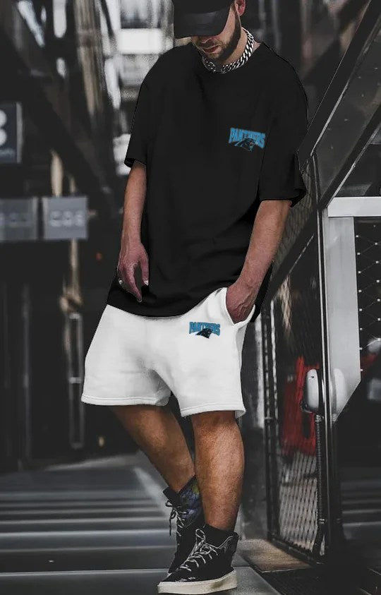Carolina Panthers T-shirt and Shorts AZBTTSAS000026
