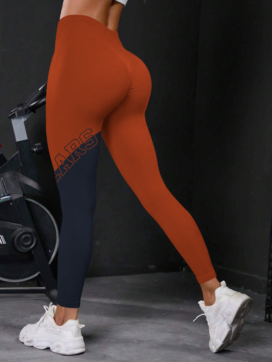 Chicago Bears High Waist Push Up Printed Leggings (3)