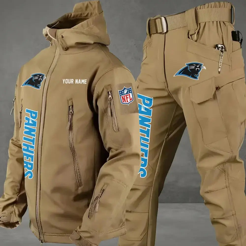 Carolina Panthers Outdoor Jacket and Pants 000151