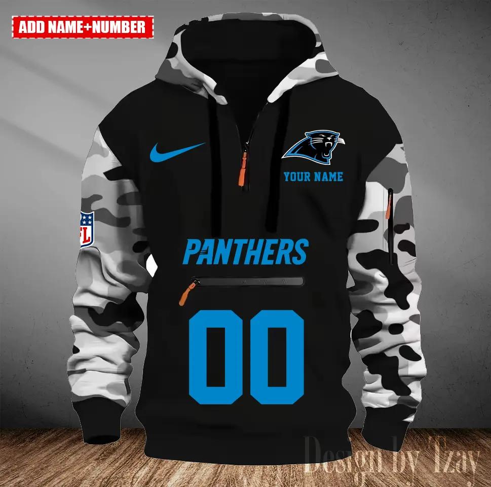 Carolina Panthers Camouflage Hooded Sweatshirt HA08