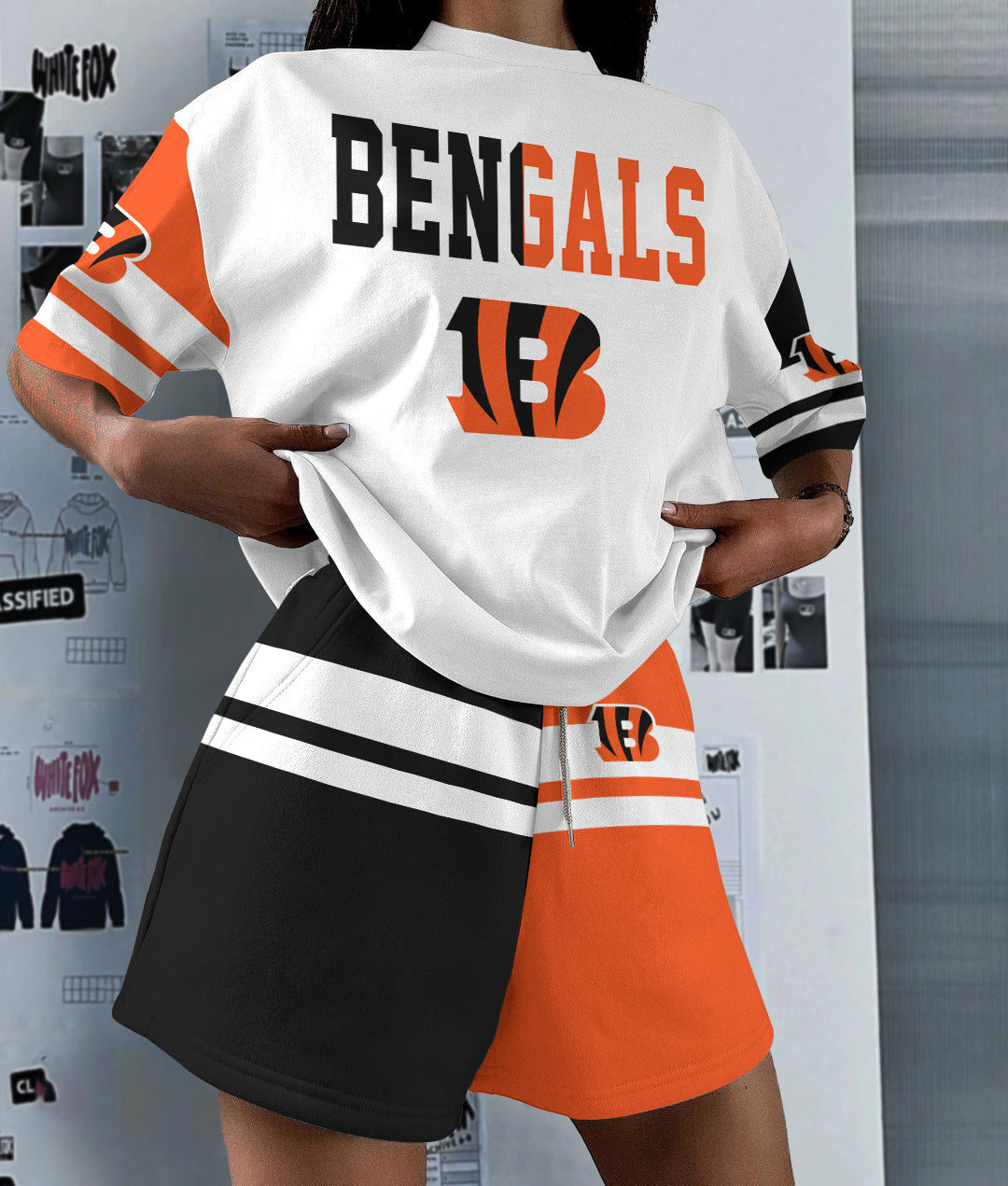 Cincinnati Bengals Limited Edition Top And Shorts Two-Piece Suits