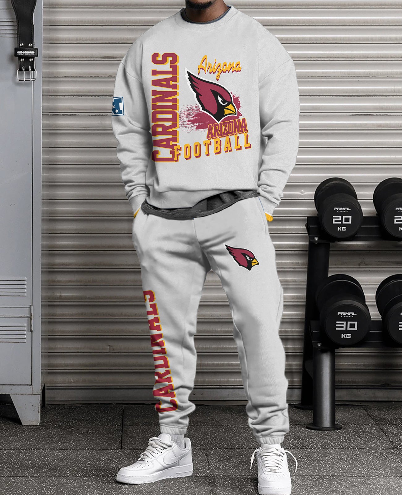 Arizona Cardinals Combo 3D Sweatsuit and Sweatpants Unisex CBSP147