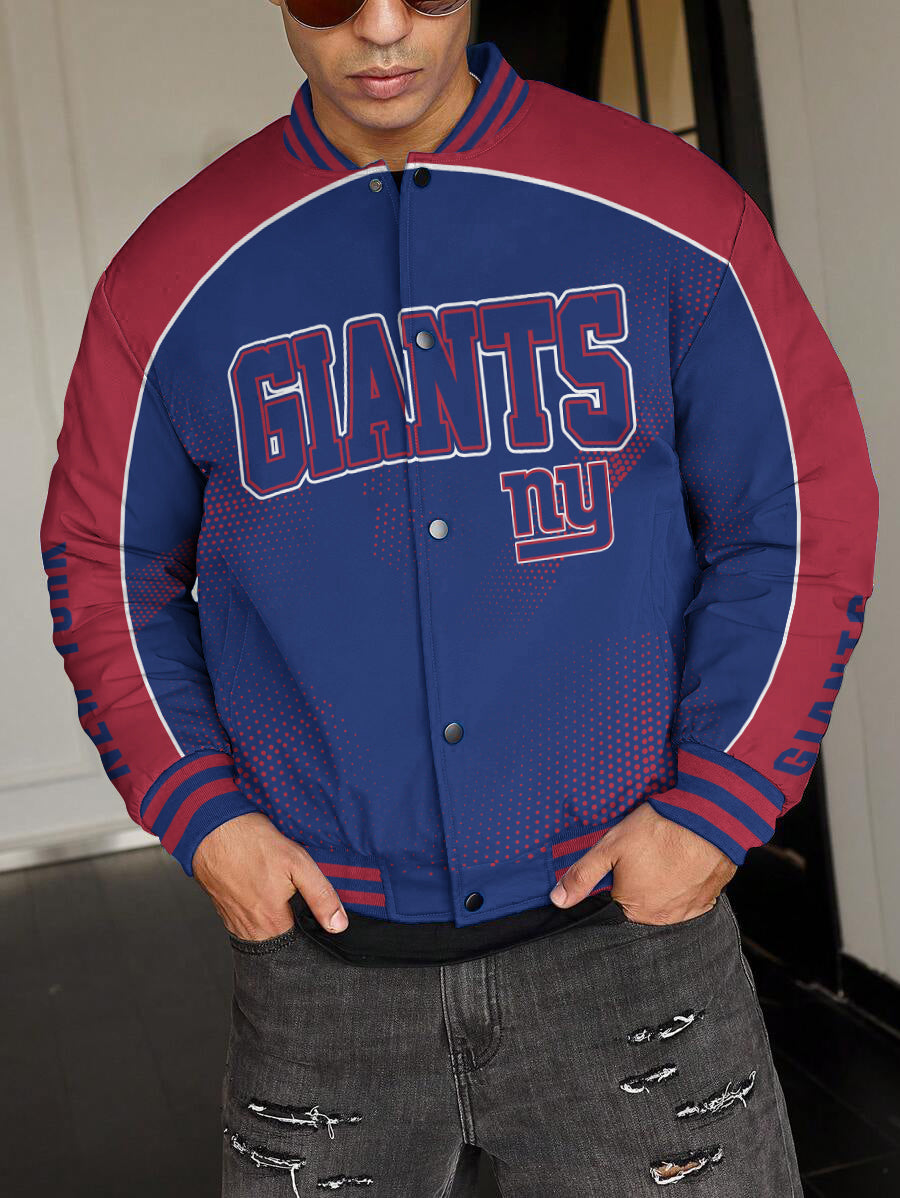 New York Giants National Football League Varsity Jacket AZBTVJK000485
