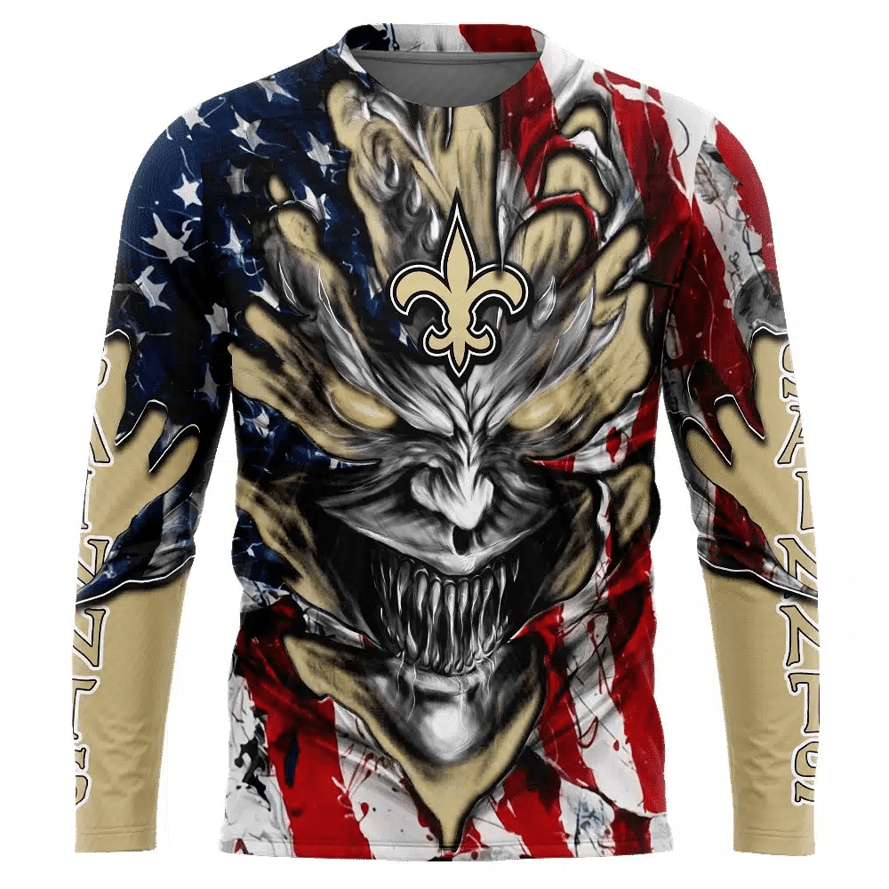 New Orleans Saints All Over Printed T-shirt Sweatshirt Hoodie AZCHD590