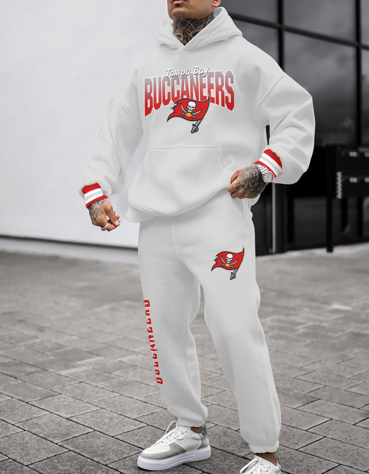 Tampa Bay Buccaneers Combo Pullover Hoodie And Sweatpants AZBTPHSP000152