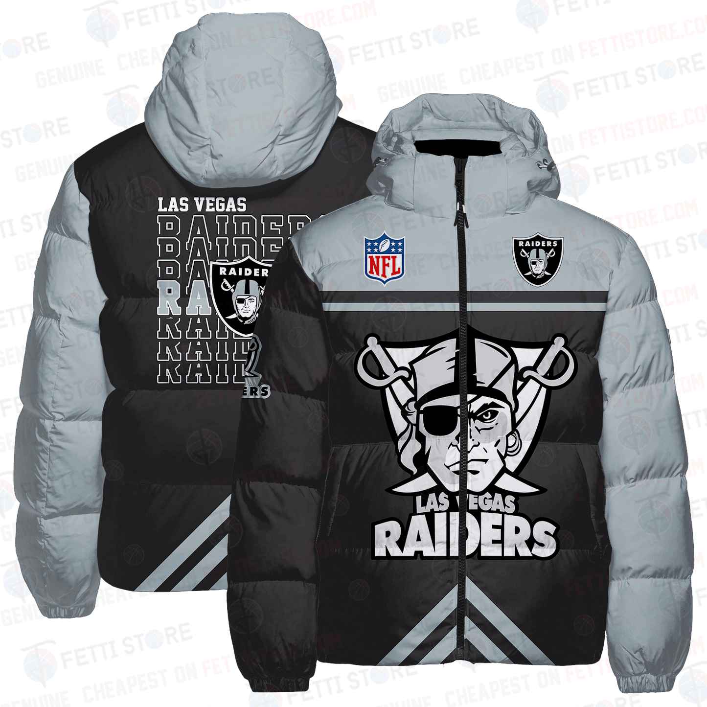Las Vegas Raiders CozyCloud Down Jacket AZBTDWJ000335