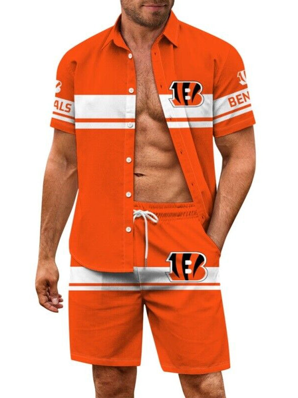 Cincinnati Bengals Combo Hawaiian Shirt and Shorts AZBTHWSS000122