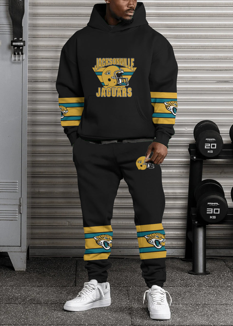Jacksonville Jaguars Combo Pullover Hoodie And Sweatpants AZBTPHSP000204