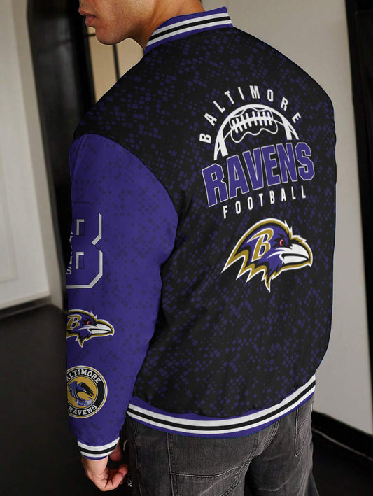 Baltimore Ravens National Football League Varsity Jacket AZBTVJK000446