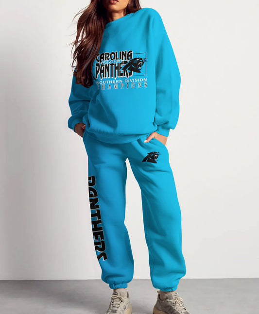 Carolina Panthers Combo 3D Sweatsuit and Sweatpants Unisex CBSP189