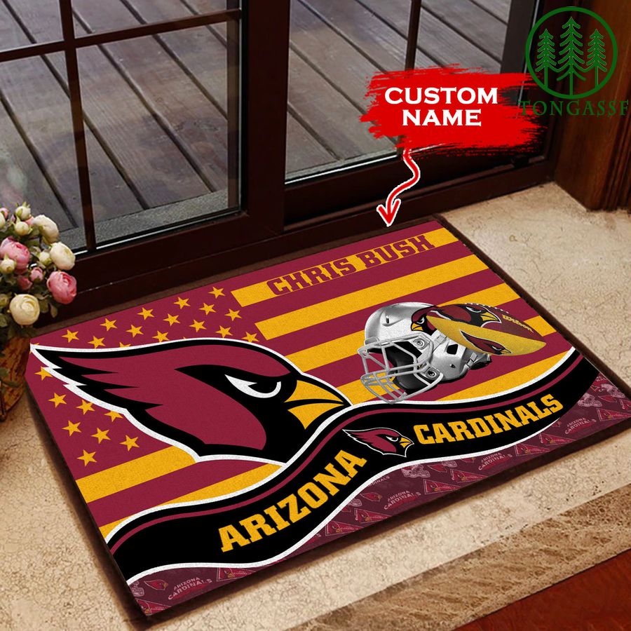 Arizona Cardinals Personalized Doormat BGDMM580