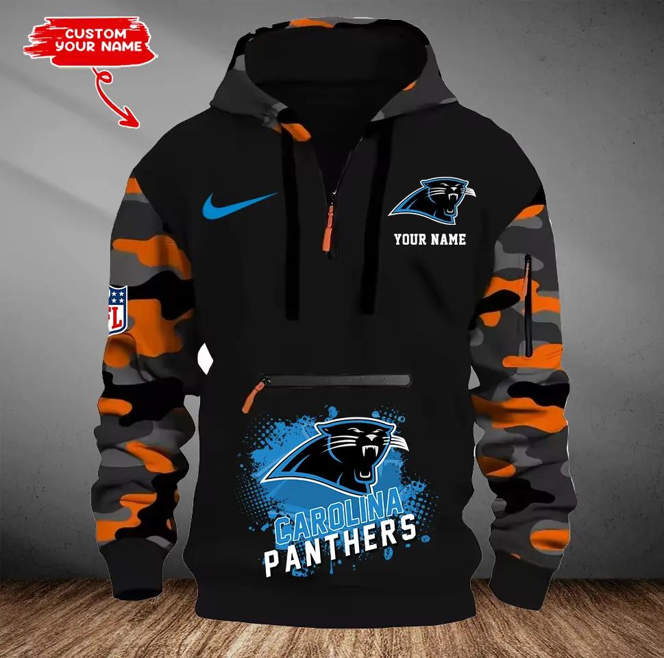 Carolina Panthers Camouflage Hooded Sweatshirt HA37