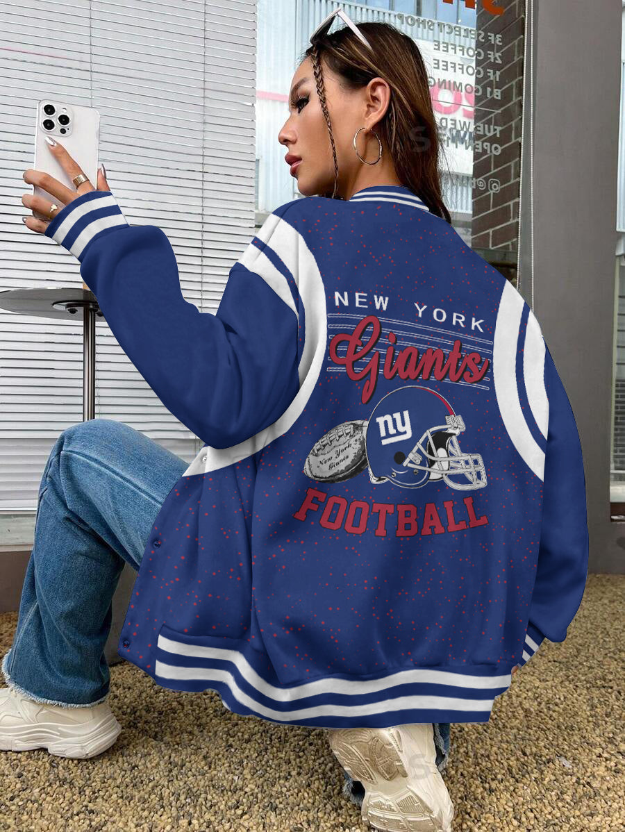 New York Giants National Football League Varsity Jacket AZBTVJK000609