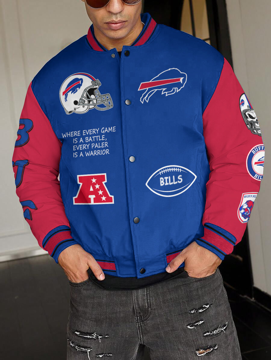 Buffalo Bills National Football League Varsity Jacket AZBTVJK000431
