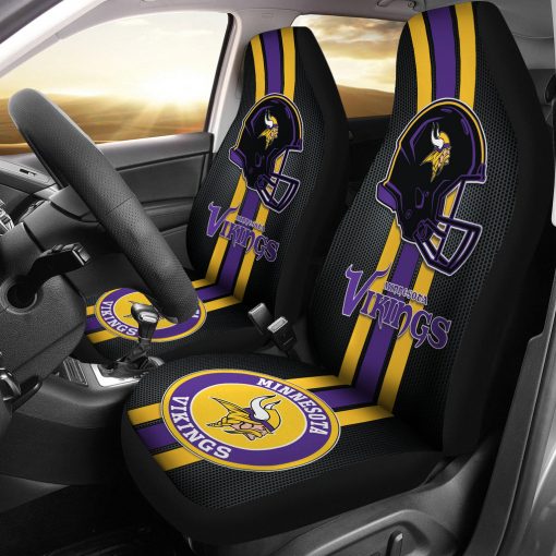 Minnesota Vikings Car Seat Covers BG559