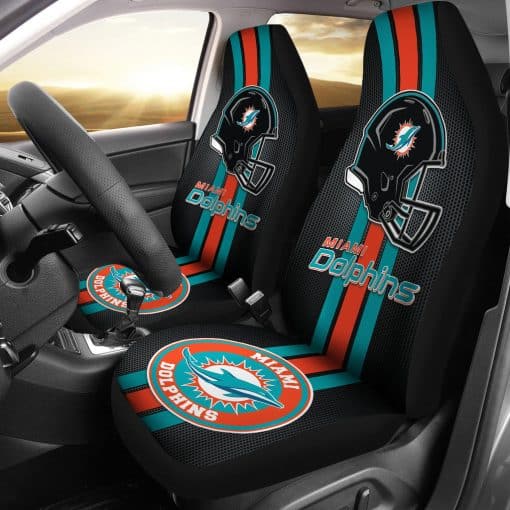 Miami Dolphins Car Seat Covers BG558