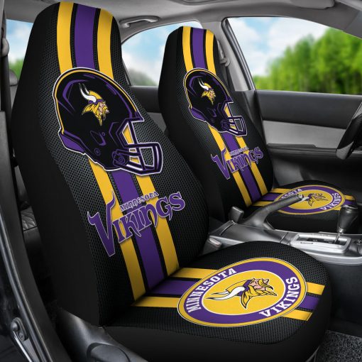 Minnesota Vikings Car Seat Covers BG559