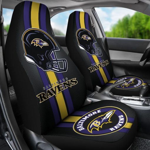 Baltimore Ravens Car Seat Covers BG545