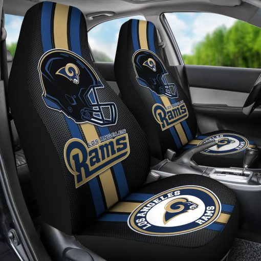 Los Angeles Rams Car Seat Covers BG557